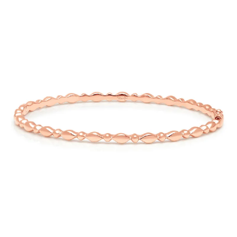 Luxury gold bracelets for women-Uneek Stackable Collection Stackable Bangle