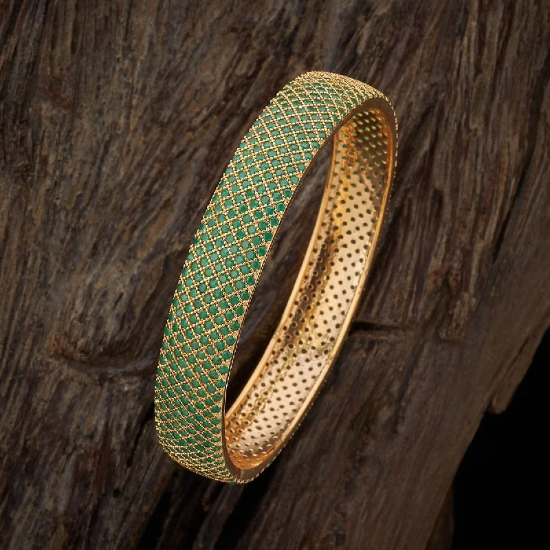 Unique bangles with colorful accents for women-Zircon Bangle 170588