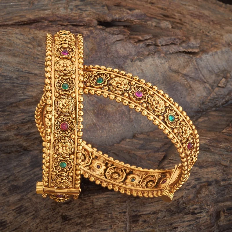 Stylish crystal bangles for women-Antique Bangle 166018