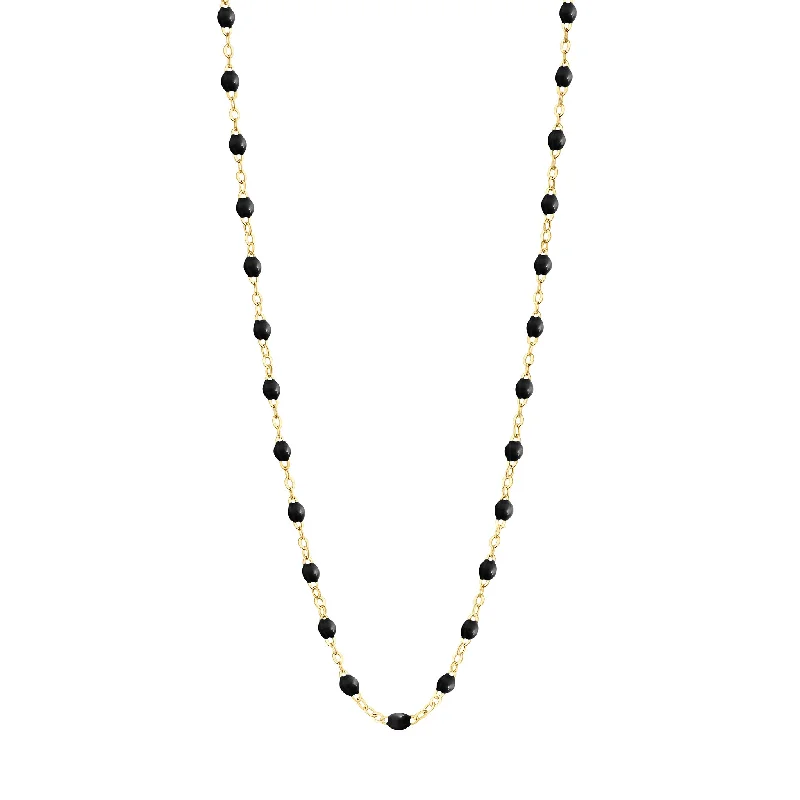 Trendy necklaces with emerald accents-Classic Gigi Necklace, 16.5"