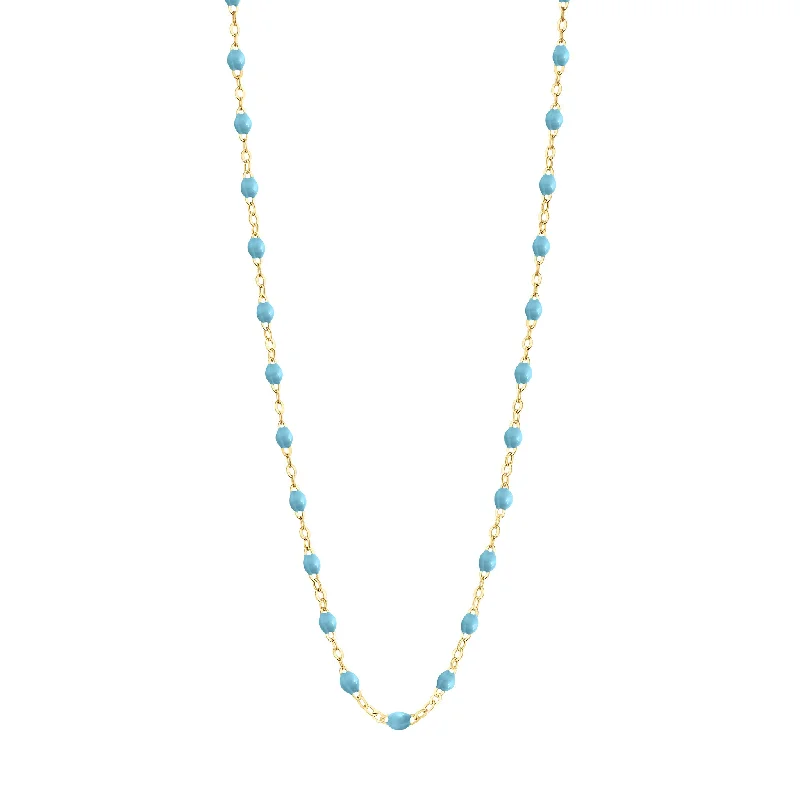 Stylish necklaces for women with gold accents-Classic Gigi Necklace 17.7"