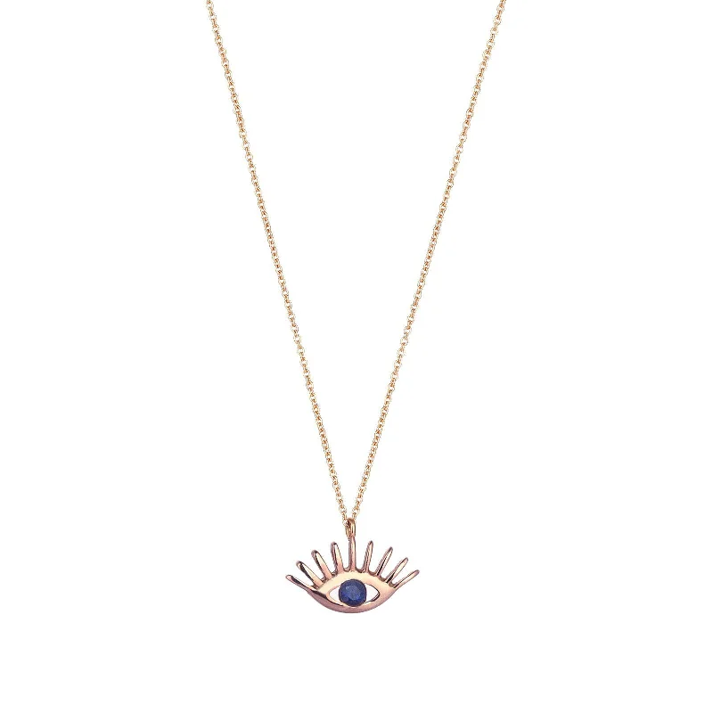 Vintage-inspired necklaces for women-Maxi Evil Eye Necklace