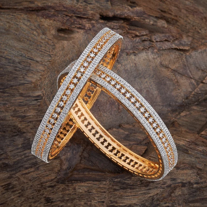 Stunning diamond bangles for women-Zircon Bangle 177175