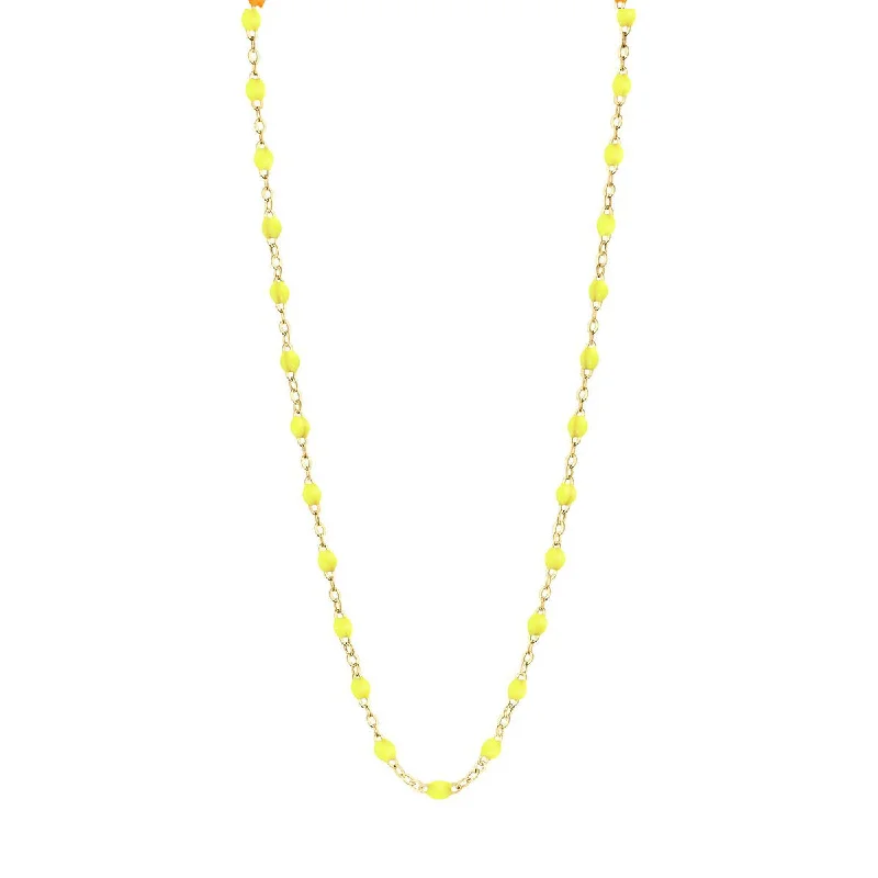 Elegant necklaces with ruby accents-Classic Gigi Necklace 17.7"