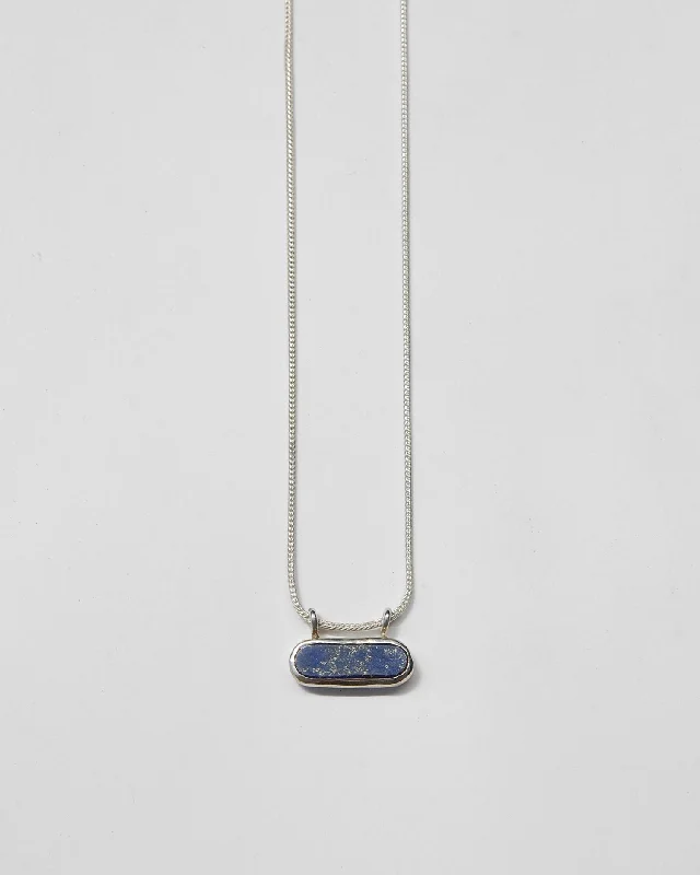 Stunning crystal necklaces for women-Lata Necklace in Lapis