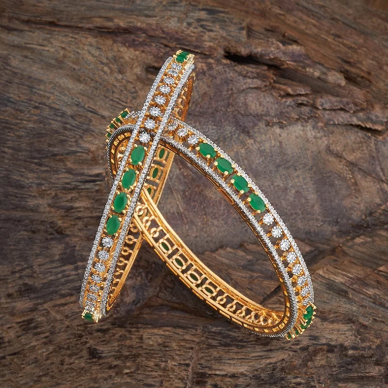 Elegant diamond bracelets for women-Zircon Bangle 177172