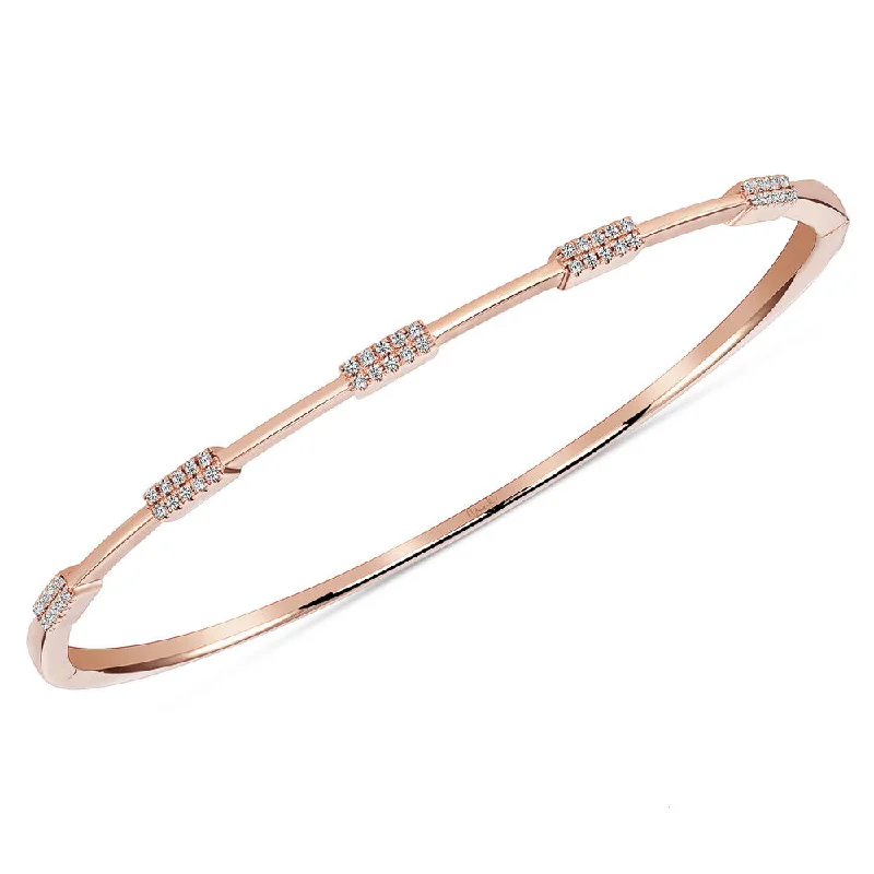 Women’s cuff bracelets with unique designs-Uneek Stackable Collection Stackable Bangle