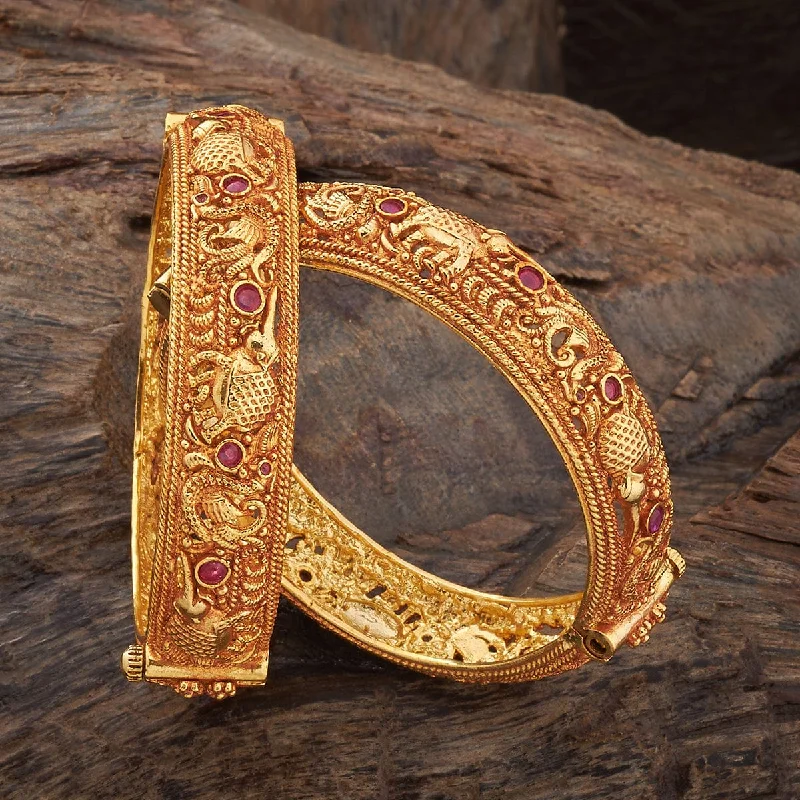 Elegant charm bangles for women-Antique Bangle 175139