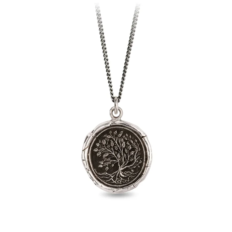 Simple necklaces with charms for women-Tree Of Life Talisman Necklace