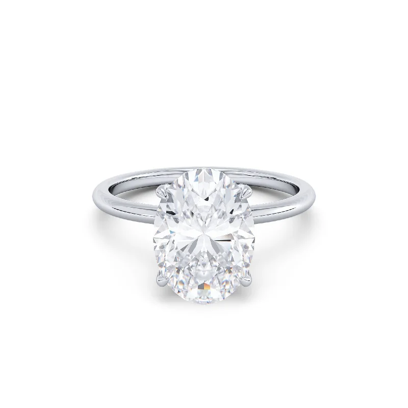 Engagement rings with floral designs-3 Carat F Color Vs2 Certified Engagement Ring