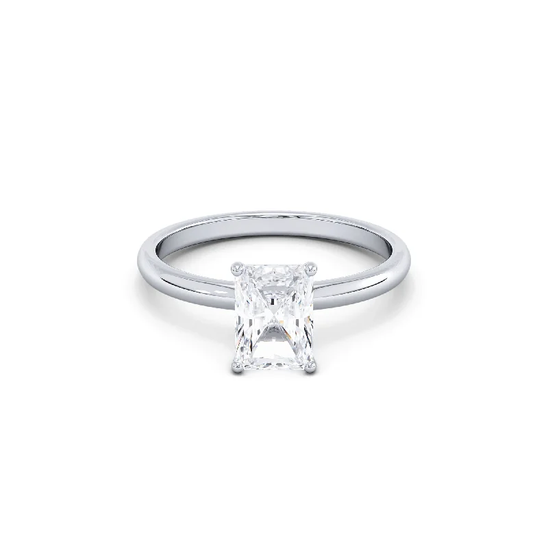 Women’s engagement rings with multiple diamonds-Certified 1-Carat Engagement Ring, F Vs2