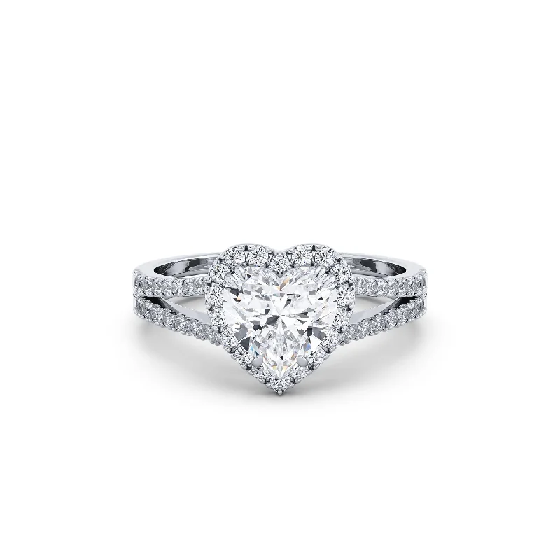 Engagement rings with three-stone settings-Certified 1-Carat Engagement Ring, F Vs2