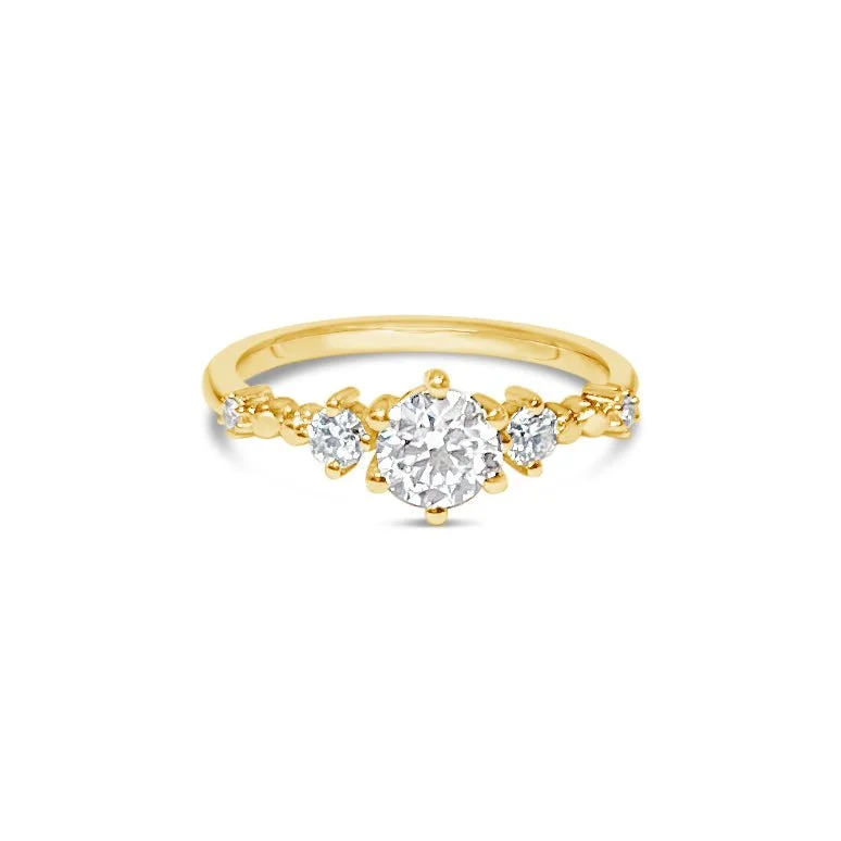 Women’s engagement rings with rubies-VICHY diamond ring