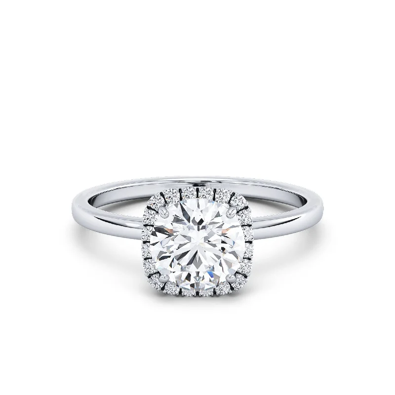 Simple solitaire engagement rings-Certified 1-Carat Engagement Ring, F Vs2