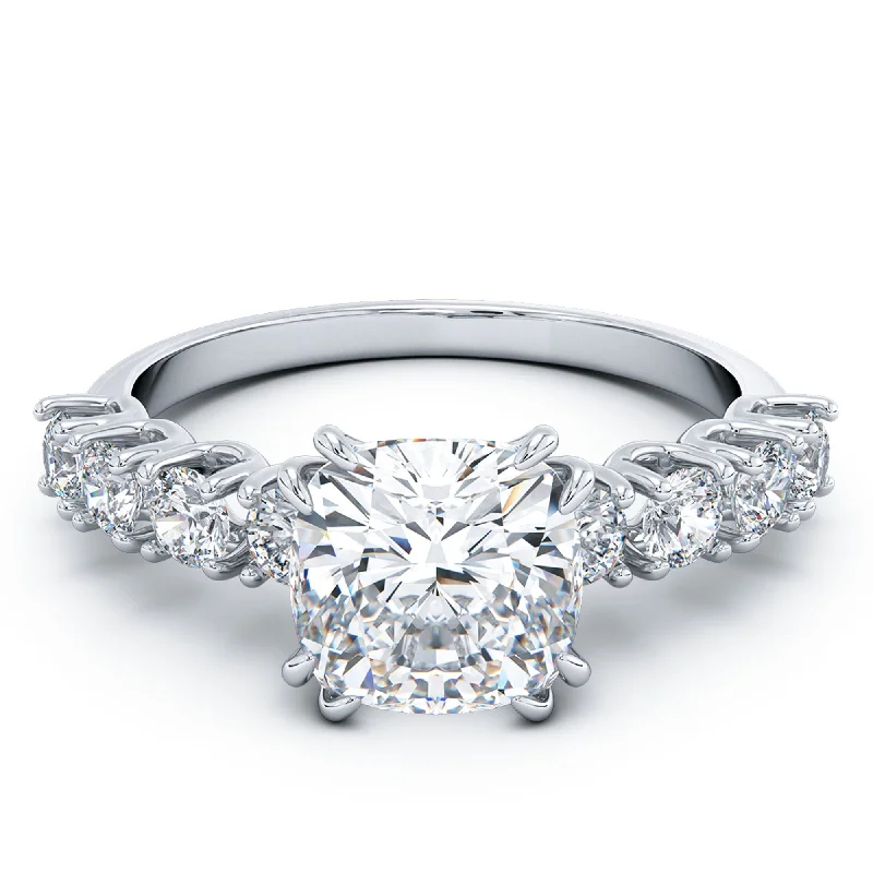 Customizable engagement rings for women-1.5 Carat F Color Vs2 Certified Engagement Ring