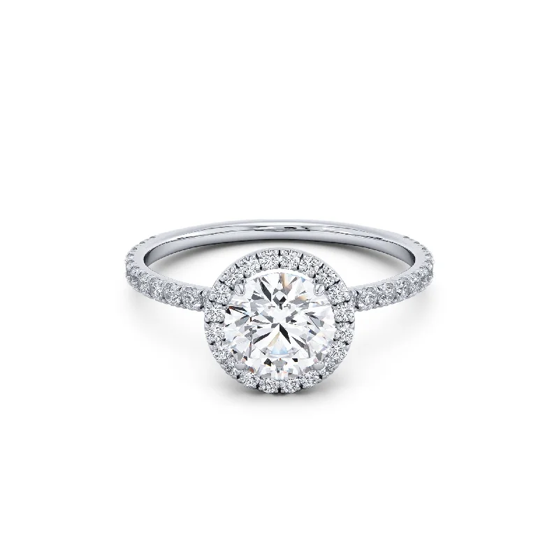 Engagement rings with floral designs-1.50 Carat F Color Vs2 Certified Engagement Ring